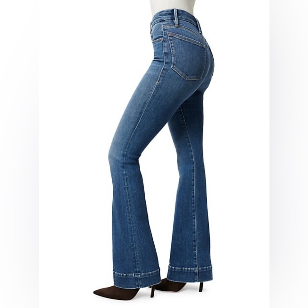 NWT - Good American - Good Legs High-Rise Stretch Flare Jeans